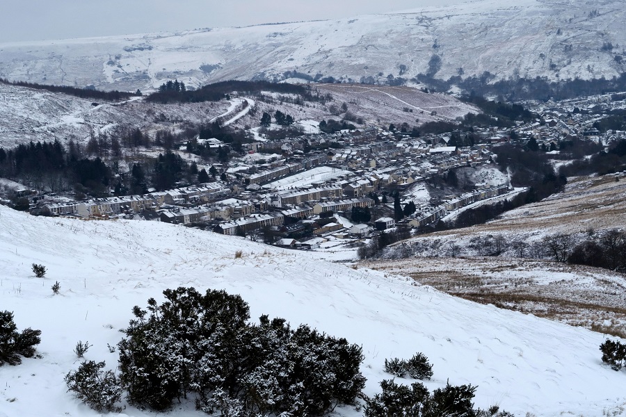 Winter on the Bwlch Mountain