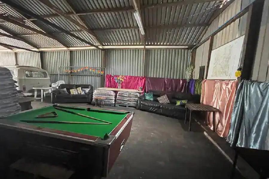 Games room at Bird's Farm