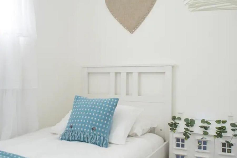 Bedroom at Cariad Cottage