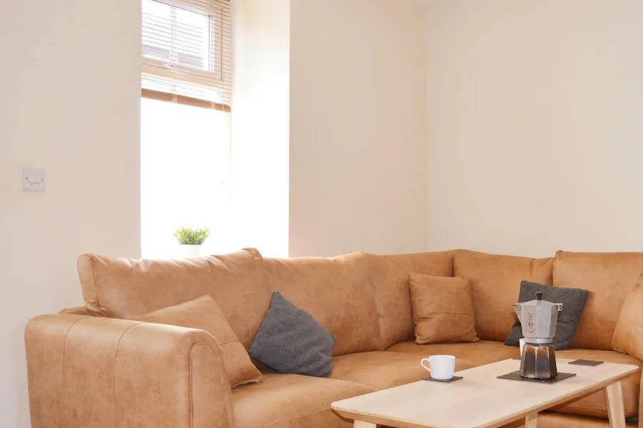 Living area at 193