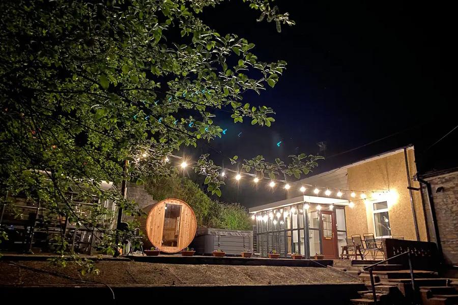 Relax in the evenings at Crynant Cottage