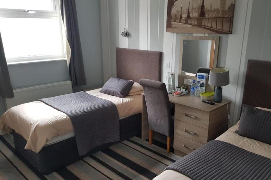 Bedroom at the Marquis Inn