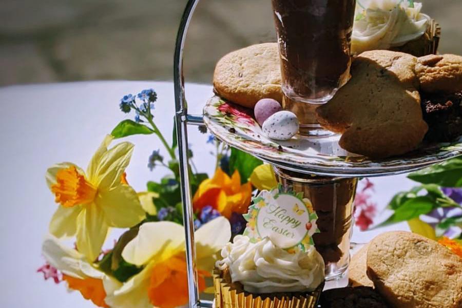 Afternoon tea at Miskin Manor Hotel and Health Club