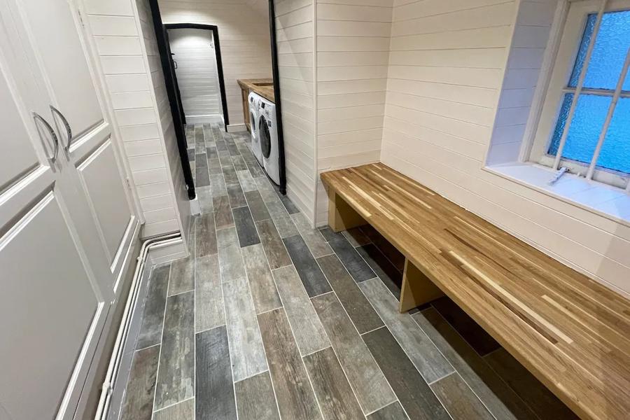 Wet room for after muddy walks