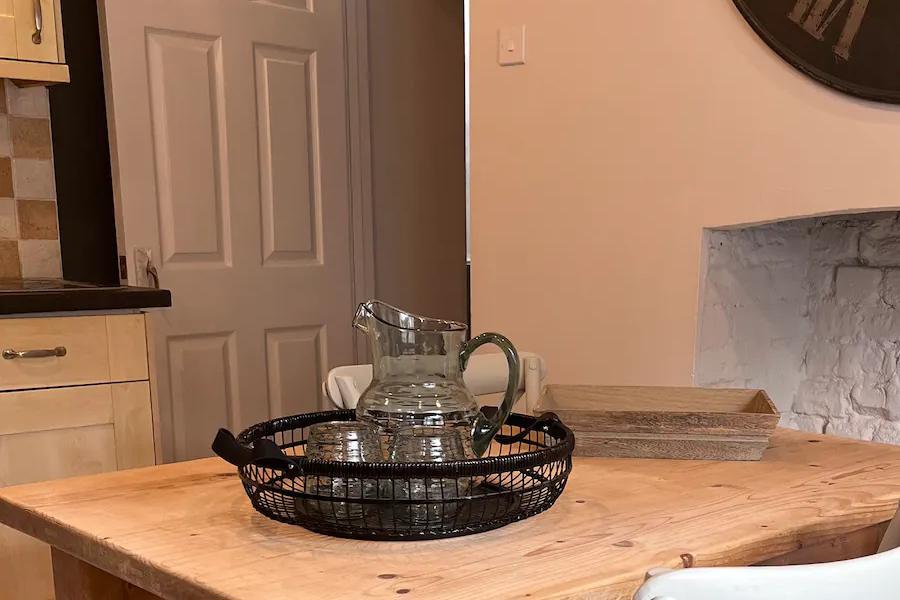 Dining at Cwtch Cottage