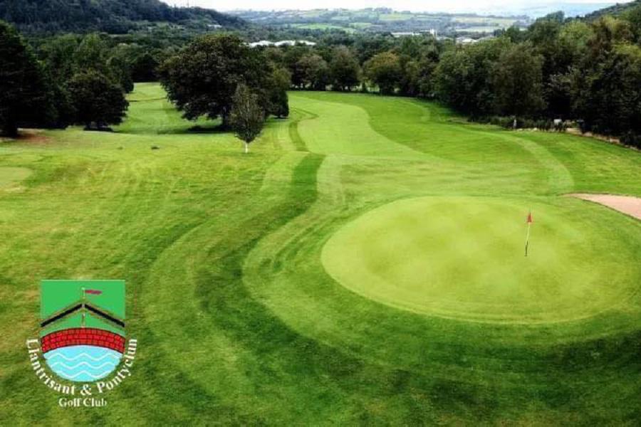 Green at Llantrisant and Pontyclun Golf Club