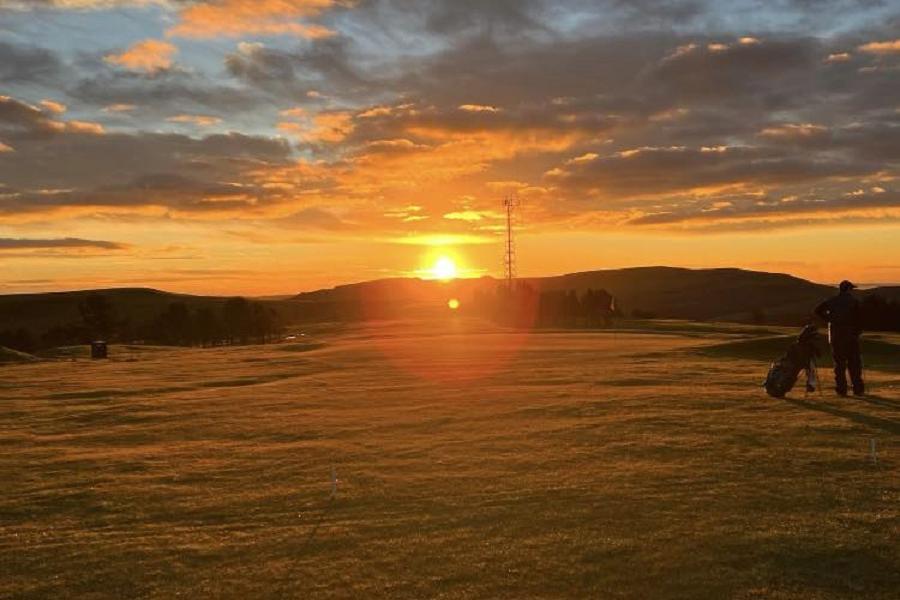 Sunrise at Rhondda Golf Club