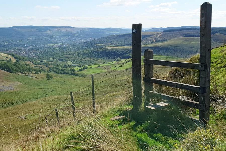 DVCP wind farm walk and views