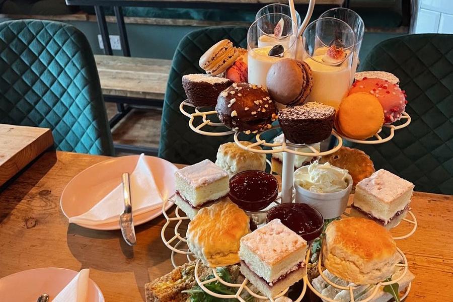 Afternoon tea at Little Pickers