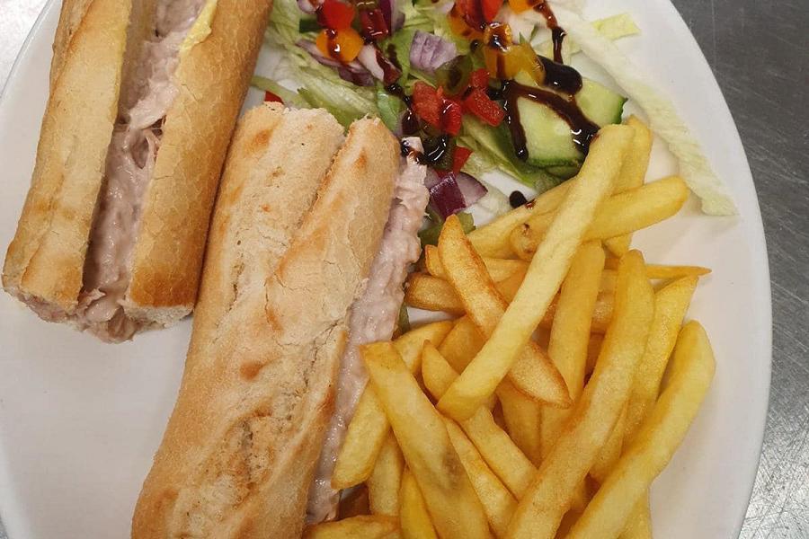 Baguette at Caffeine