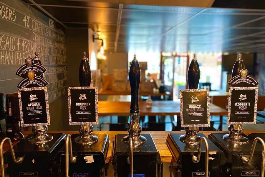 Beers at The National Tap