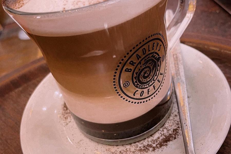 Range of hot and cold drinks