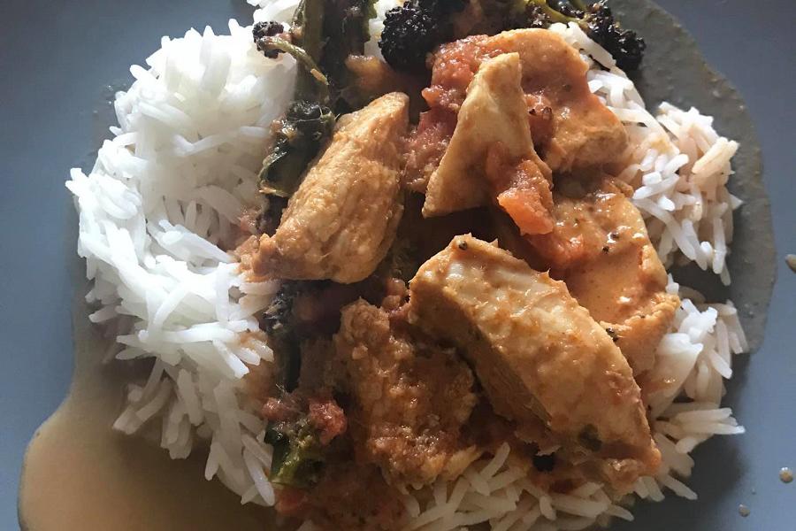 Delicious curries at The Cinnamon Tree