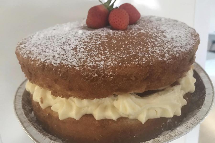 Home-made cakes at The Yard
