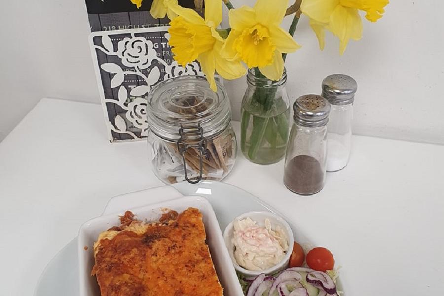 Home-made lunch at the Salad and Deli Bar