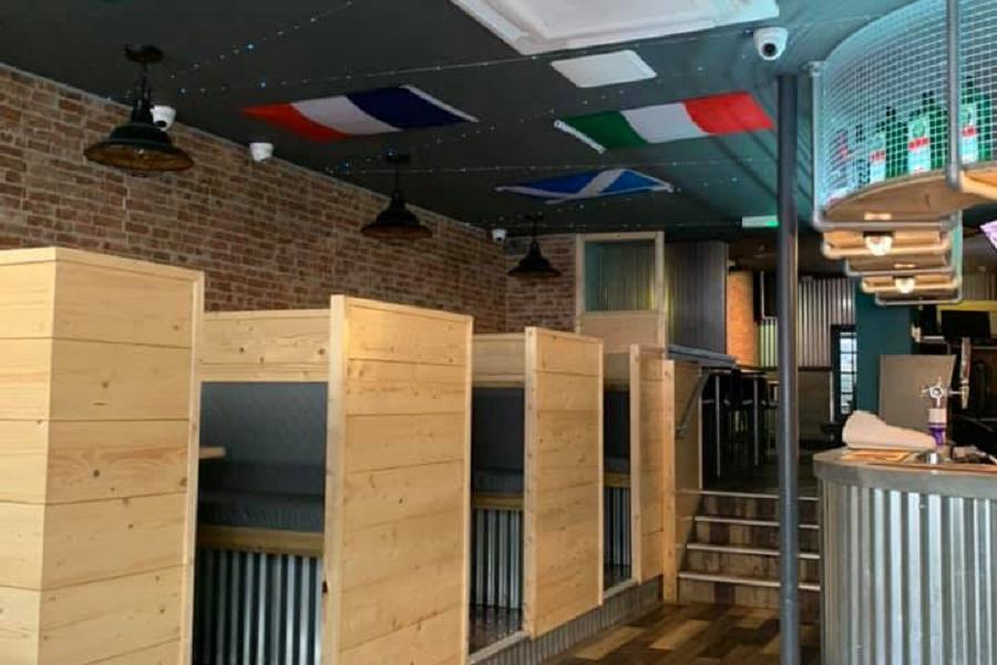 Interior of No 20 bar