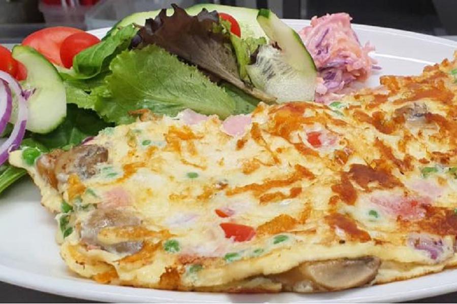 Omelettes at the Toasty Cafe