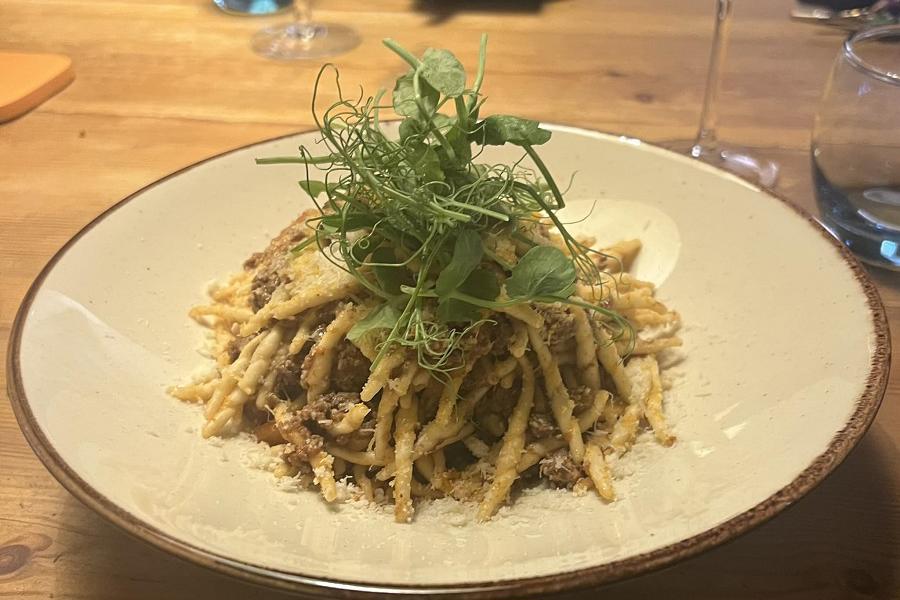 Pasta at Trattoria