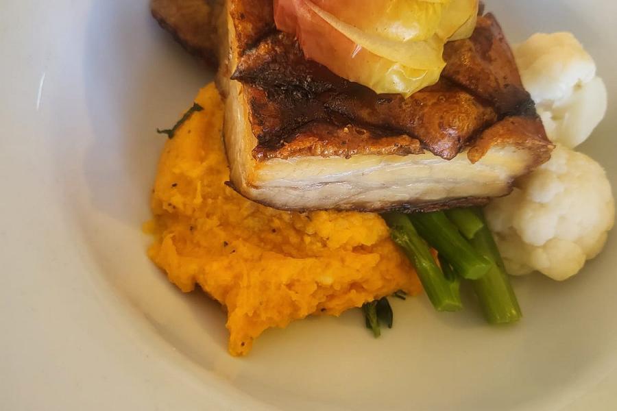 Seafood at the Bryncae Arms