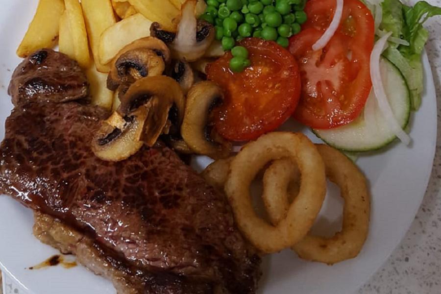 Steak at Mandy's