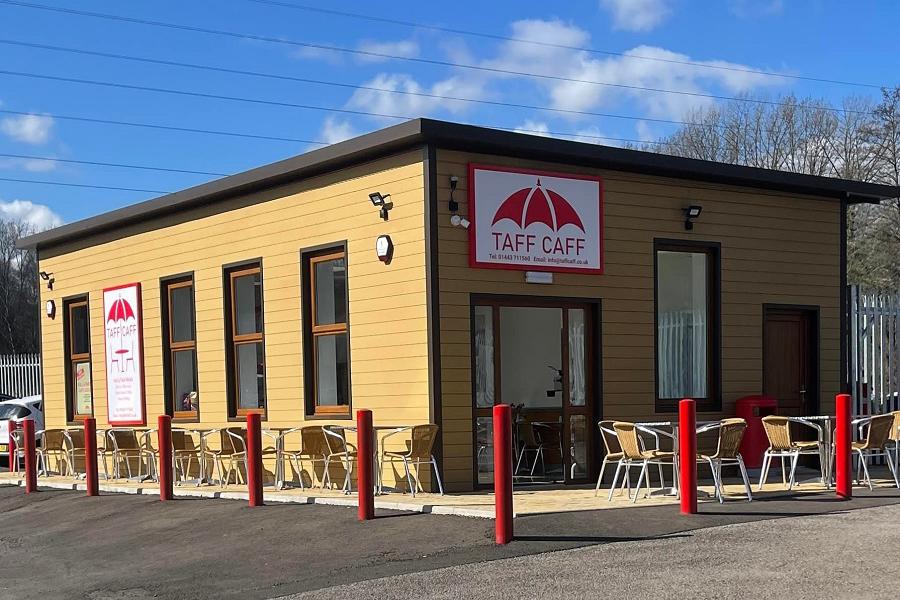 Taff Caff stands out!