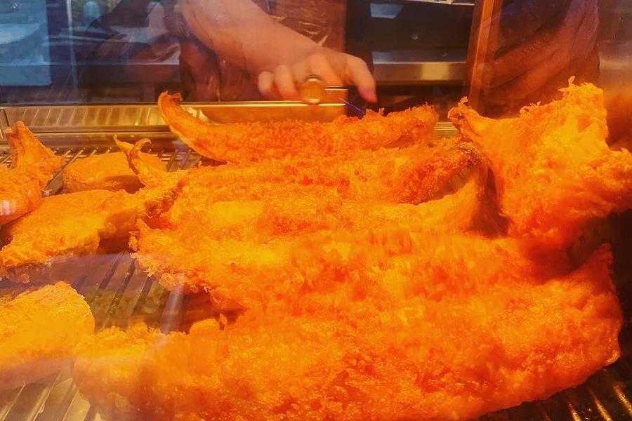 Crisp, fresh fish at Taylor's