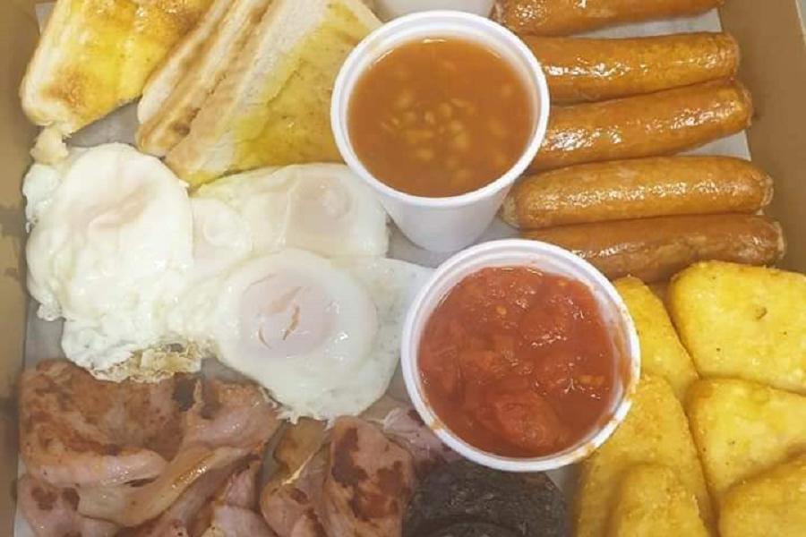 Breakfast platter