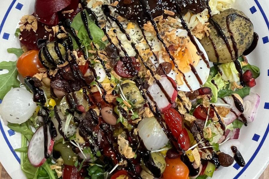 Colourful salad