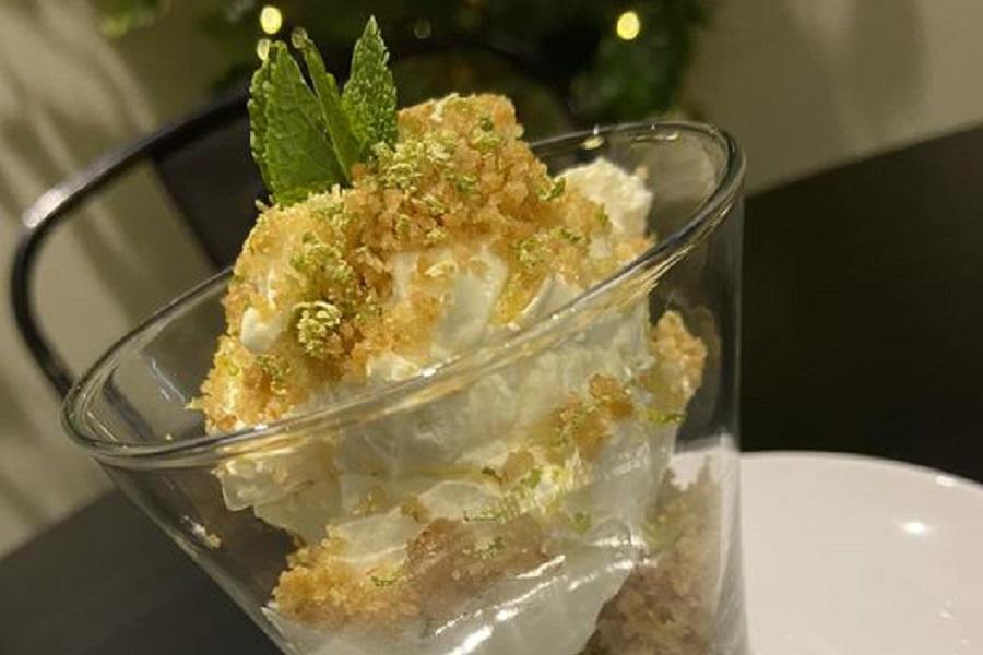 Mojito cheesecake