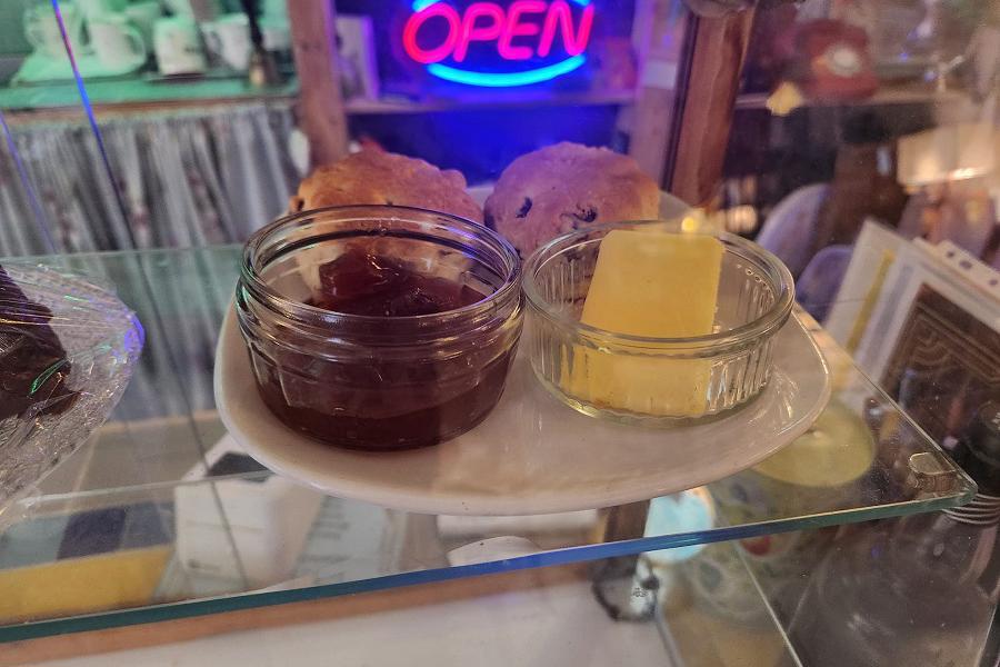 Scones at the Old School Tea Room