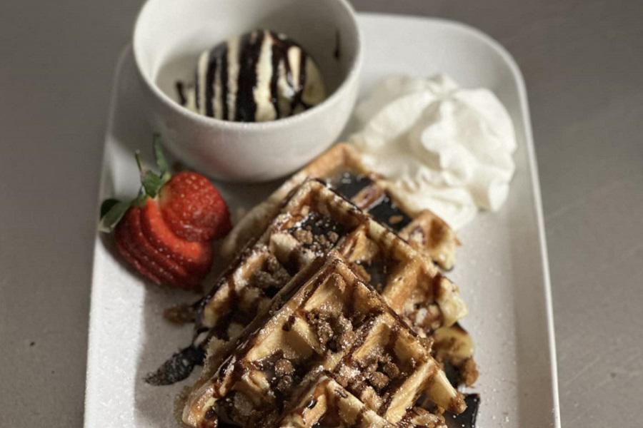 Waffles at Graham's Kitchen
