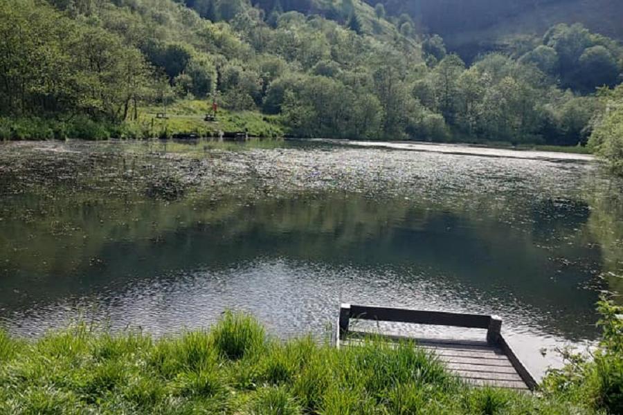 Clydach Vale top lake