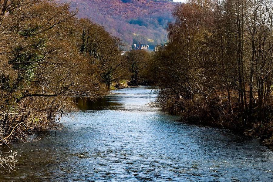The River Taff at Abercynon