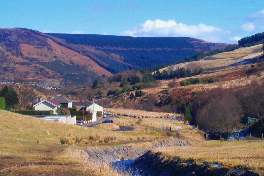View as you walk along Nant dar stream. Pic Ian Ashley Price