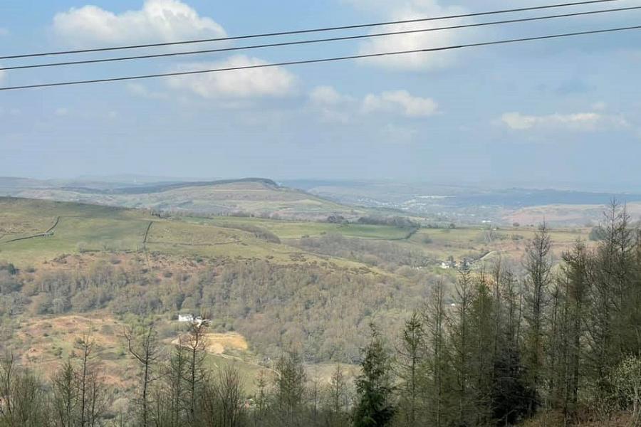 View from Mynedd Gelliwion Pic Mens Marauders